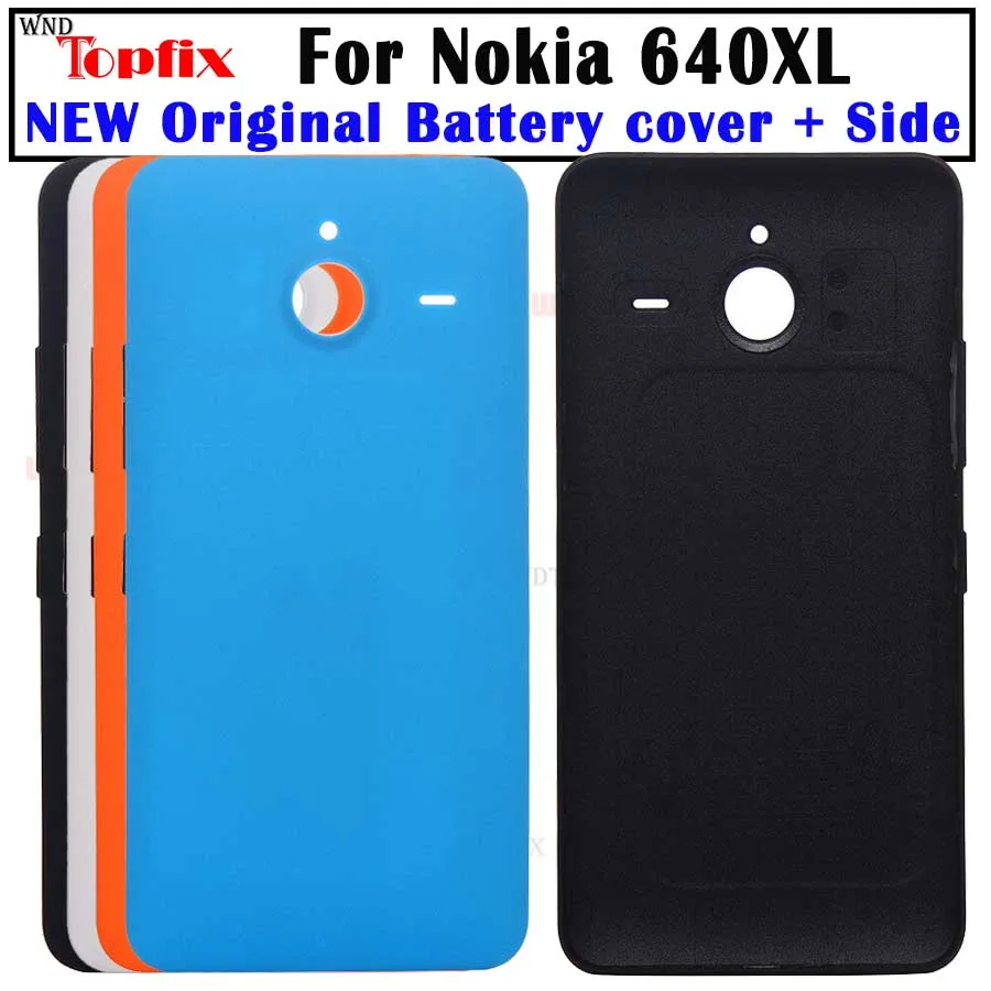 Оригинальная новая задняя крышка для microsoft lumia 640 XL, чехол для батареи, Жесткий Чехол, Замена корпуса для Nokia lumia 640 XL