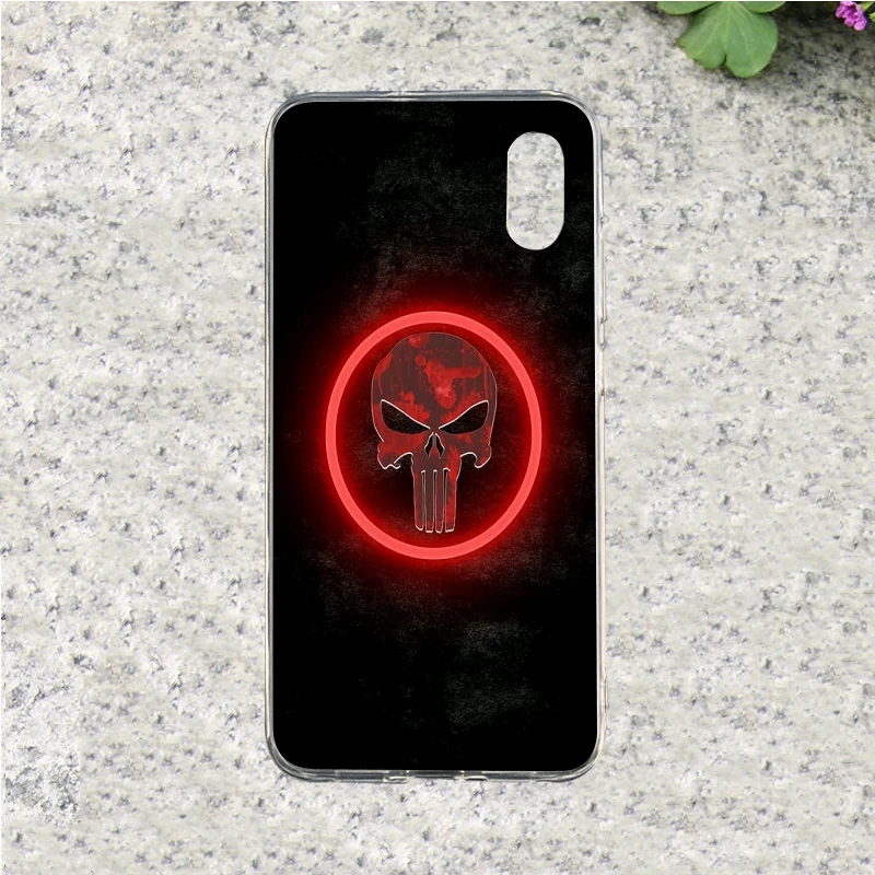 Мало смерть с косой Скелет из мягкой искусственной кожи чехол для телефона Xiaomi
