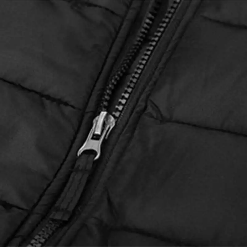 ZOGAA 2019 Casual Cotton Men Down Vest Male Sleeveless Stand Collar Warm Jacket Men's Coat Black Grey | Мужская одежда