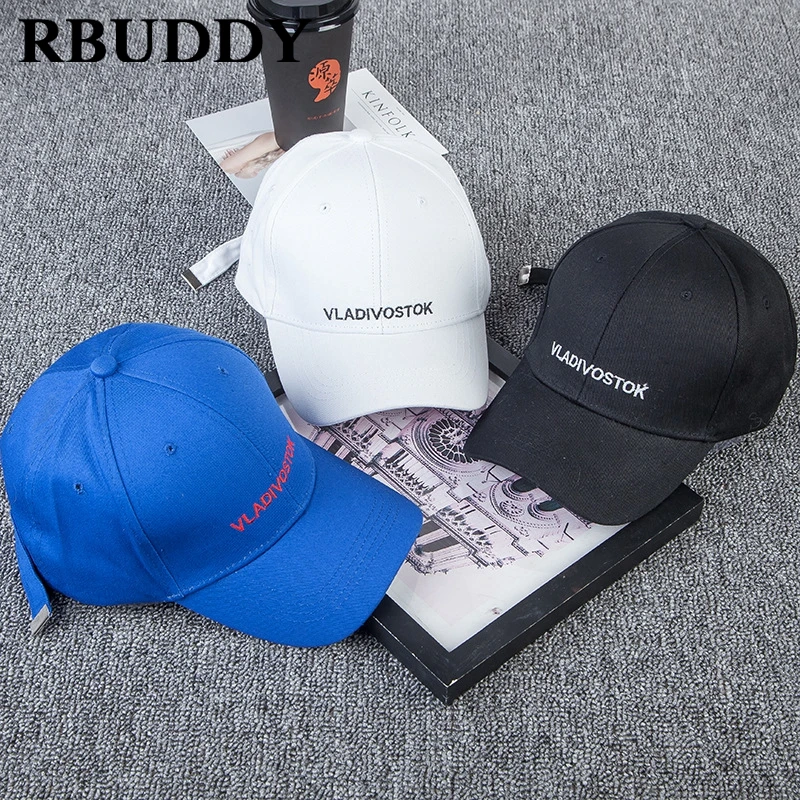 RBUDDY 2018 Россия письмо молодежи Бейсбол Caps Хип-хоп Snapback Повседневное Лето папа