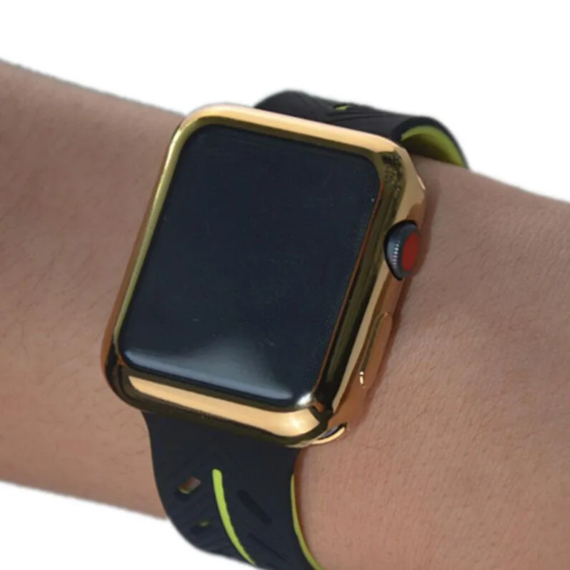 Защитный чехол для iwatch Apple Watch Мягкий защитный Series 5/4/3/2 38 мм 40 42 44