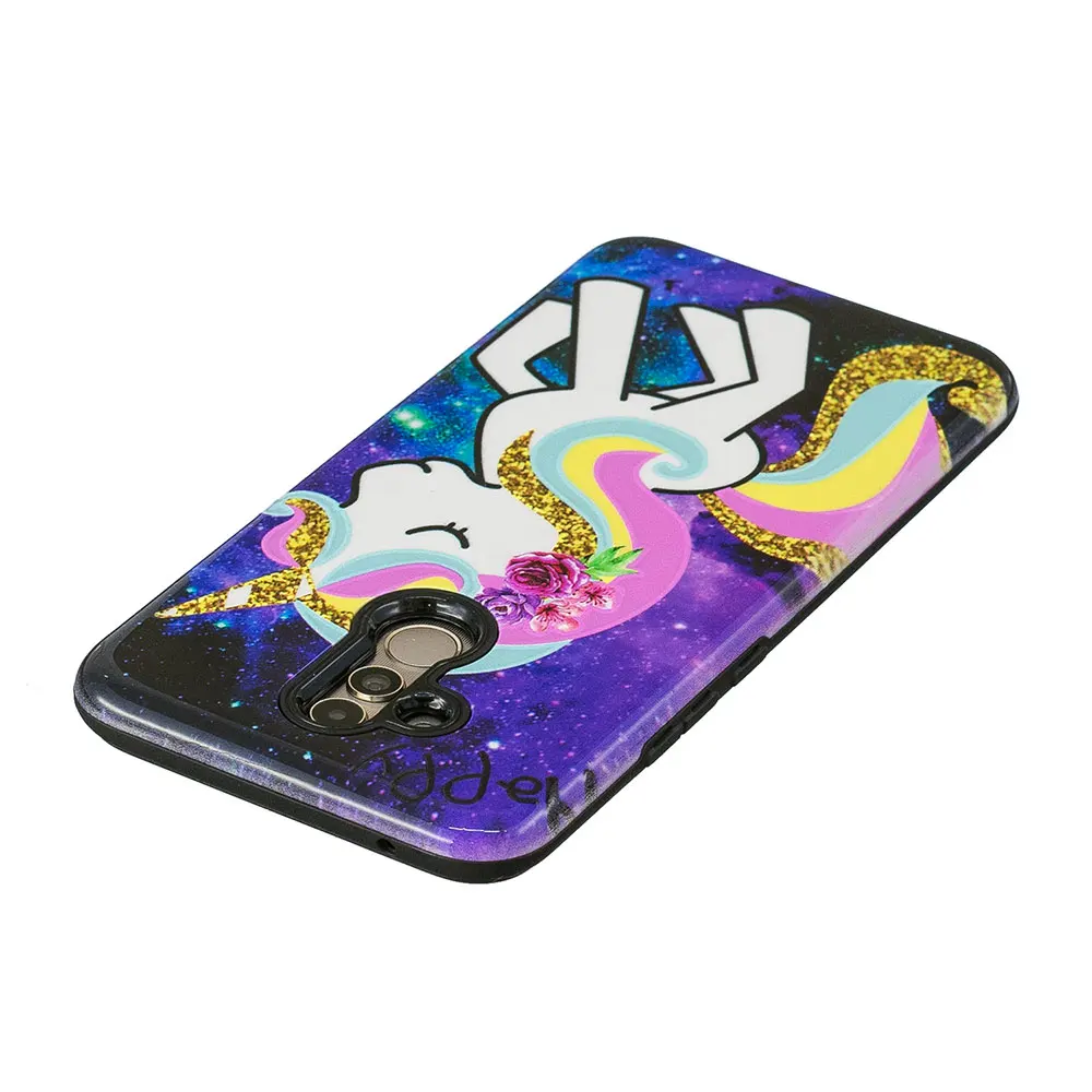 IDOOLS чехол для huawei Коврики 20 Lite P20 P10 мультфильм чехол-крышка с узорами телефон