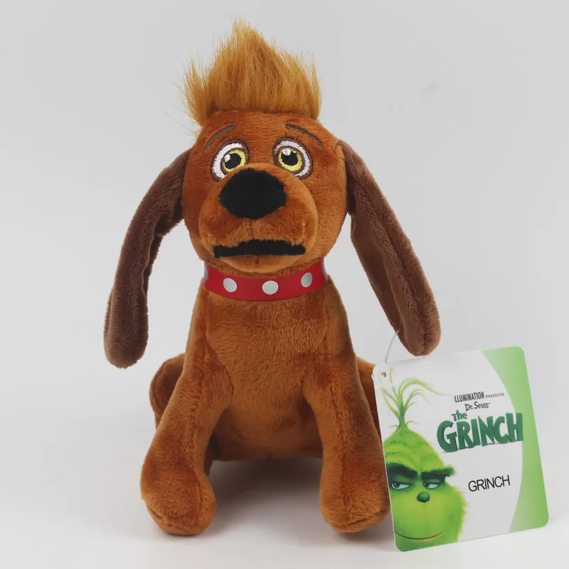 Grinch плюшевые игрушки 18-30 см как Grinch палантин Рождество Grinch Макс собака плюшевая кукла игрушка мягкие игрушки для Дети Детские подарки - Цвет: Style 2