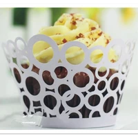 50pcs loops cupcake wrappers cup cake muffin paper wrapper babyshow children birthday party home decoration supplies