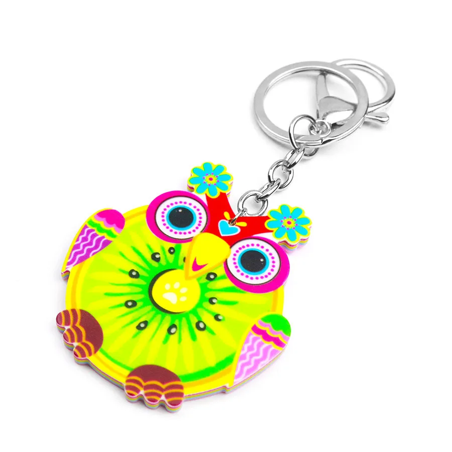 Новинка 2019 женский брелок для ключей модный милый с фруктовым элементом кулон