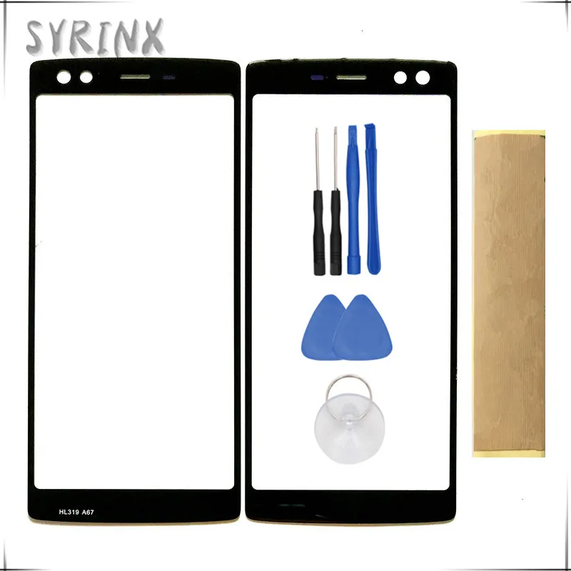 Syrinx Бесплатный стикер 100% Новинка Для DOOGEE BL12000 PRO Переднее стекло экрана объектив