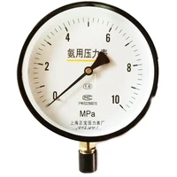 ya150 0 10mpa ammonia pressure gauge ammonia pressure vacuum gauge shanghai positive pressure gauge