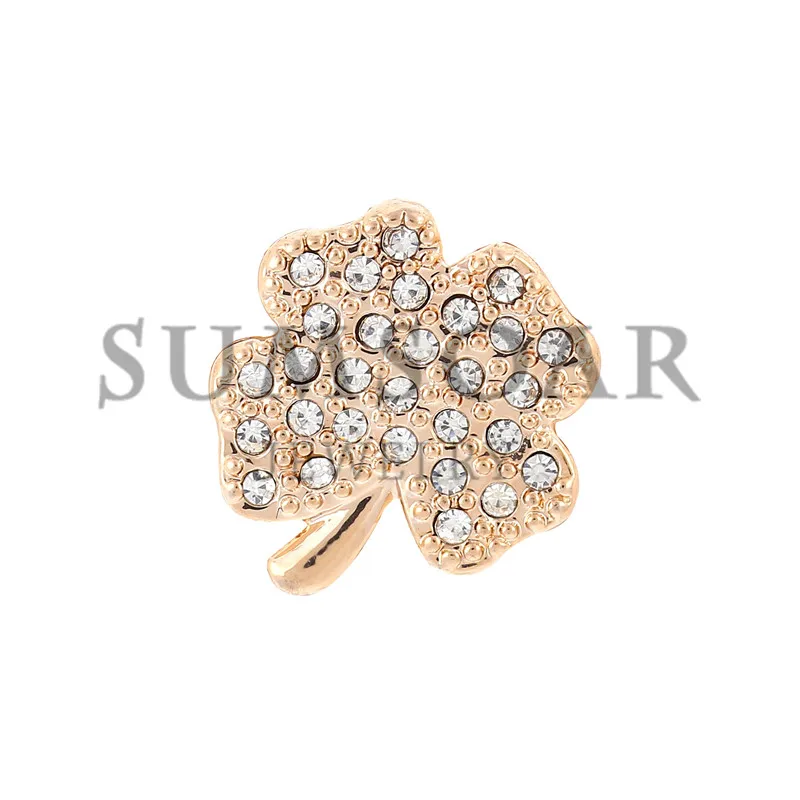 Somsoar ювелирные изделия Красивый клевер подходят для кожаного браслета и подвески