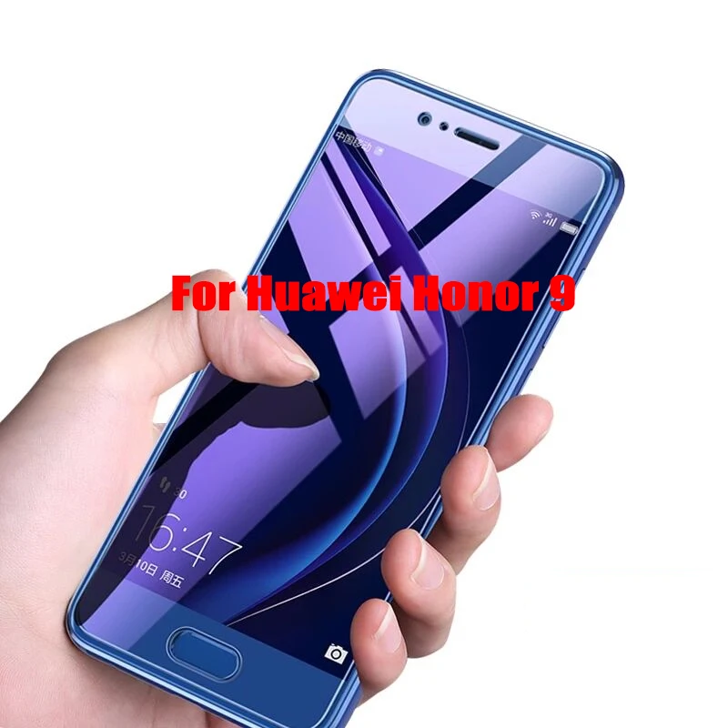 Закаленное стекло для Huawei Honor 9 2 шт. защитная пленка экрана 5 15 дюйма защита от Blu ray