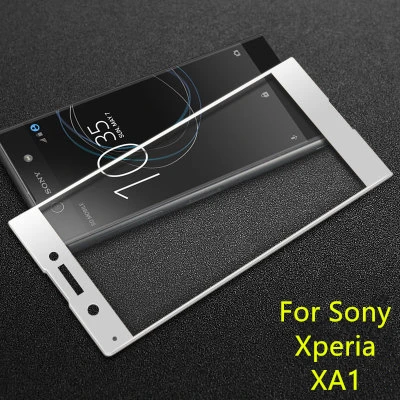 Закаленное стекло для Sony Xperia XA1 1 шт. Защита экрана полное покрытие G3112 3D пленка с
