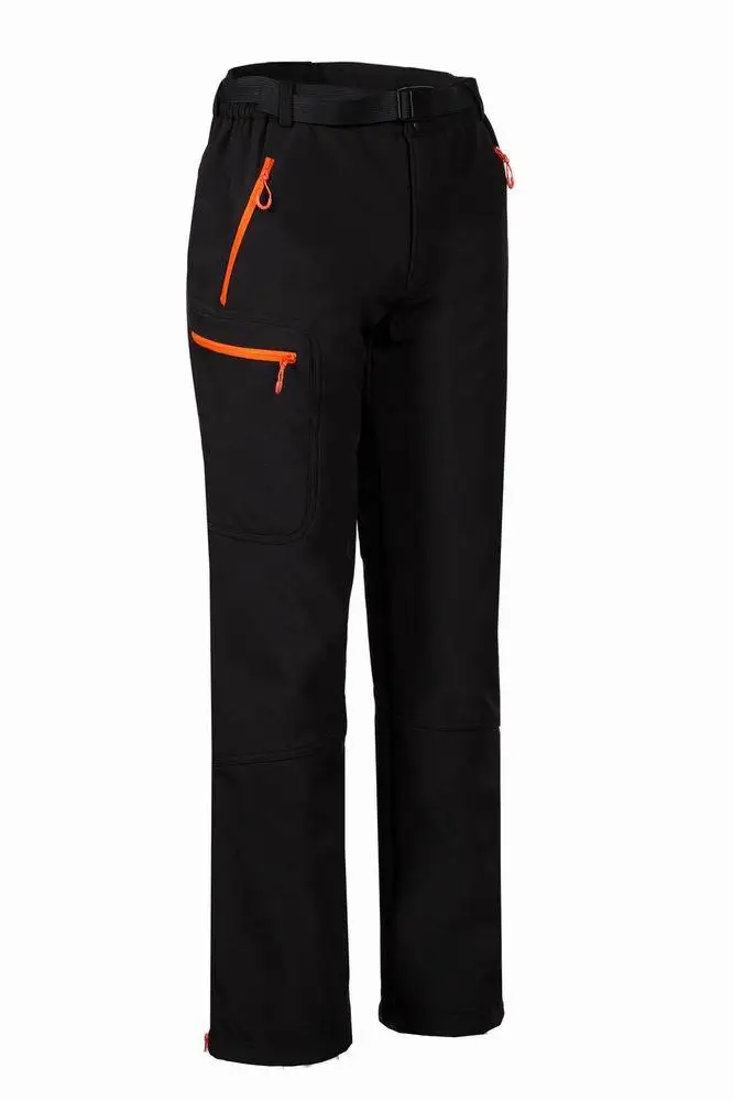 2019 women's outdoor Compound velvet pants camping hiking windproof waterproof sport Trousers fleece ski Customizable LOGO | Спорт и