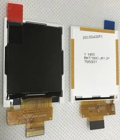 1 77 дюймовый TFT ЖК-экран ILI9163 Привод IC 8Bit параллельный интерфейс 128 (RGB) * 160 |