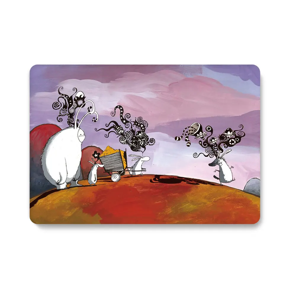 LoliHippo серия Dreamworld защитный футляр для ноутбука нового Apple Macbook Air Pro 11 12 13 15 дюймов