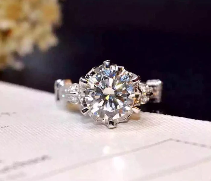 Choucong Wieck Роскошные ювелирные изделия из стерлингового серебра 925 пробы 3Ct AAA CZ