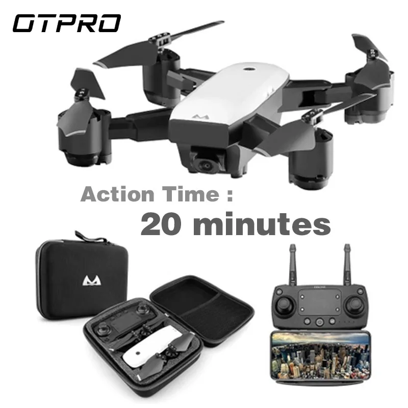 Складной Радиоуправляемый мини Дрон OTPRO s20 FPV 720P 1080P широкоугольная Wi Fi камера HD VS