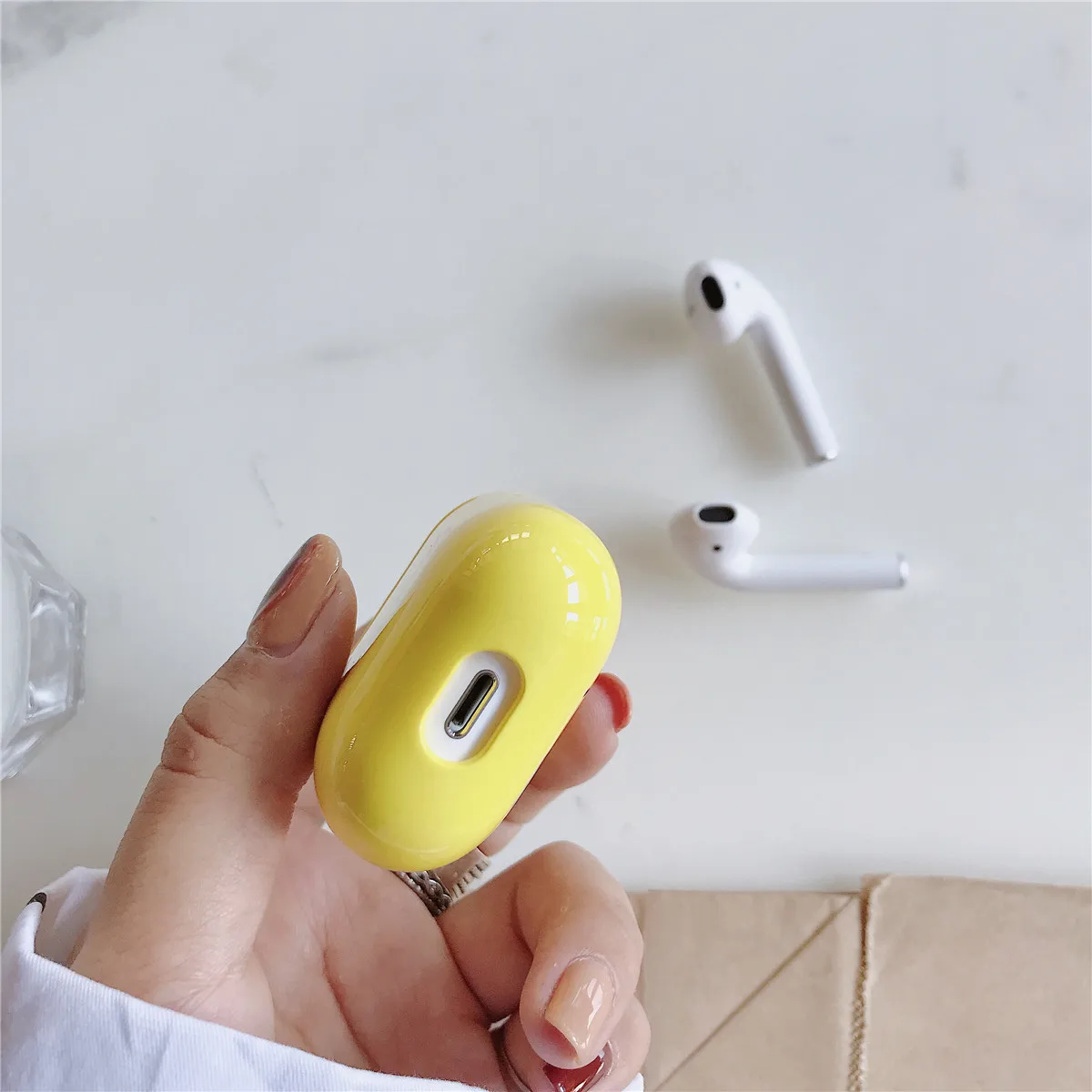 Cute Shell Pattern Cartoon Winnie Pooh Dumbo Squirrel Earphone Silicone Case for Apple Airpods Charging Box Cover Bag with |