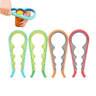 4 в 1 консервный нож ручной нескользящий Поворотный колпачок открывалка для бутылок открывалка для крышки винтовой открывашка для бутылок кухонный гаджет