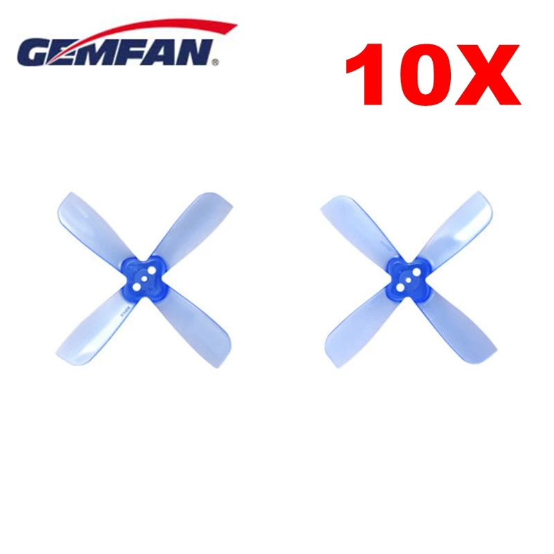 10 пар Gemfan 2035 2X3.5X4 4 лопасти пропеллер Prop 1 5 мм монтажное отверстие CW CCW синий для FPV RC
