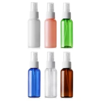portable 50ml refillable bottle water plastic pressed pump spray bottle liquid container mini travel refillable bottles