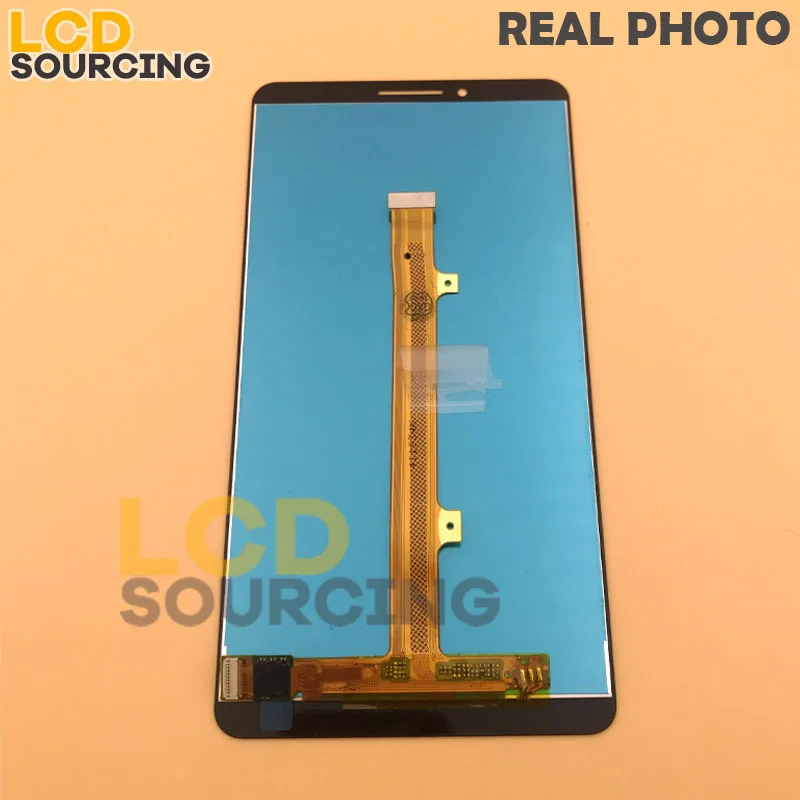 6 0 дюймовый ЖК дисплей для Huawei Mate 7 сенсорный экран дигитайзер в сборе с рамкой