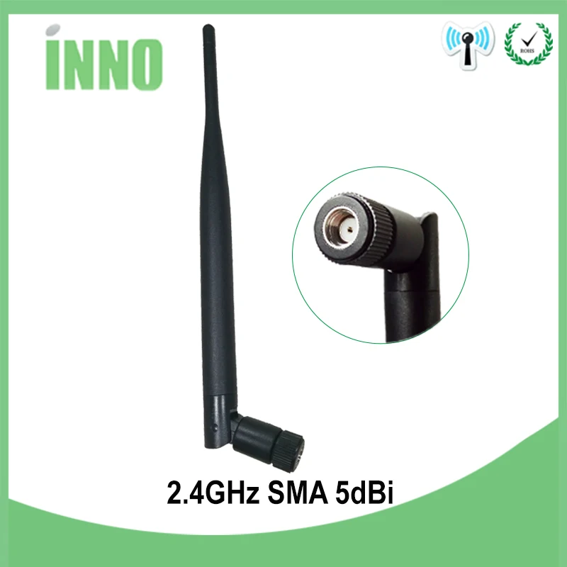 2 4 ГГц антенна 5dbi RP SMA разъем wi fi antena водостойкий antenne для роутера антенны