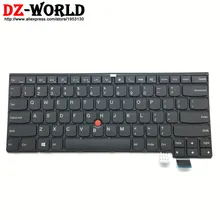 New Original US English Keyboard for Lenovo Thinkpad T460S S2 13 S2 2nd 13 2nd No Backlit Teclado 00PA411 00PA493 SN20H42323