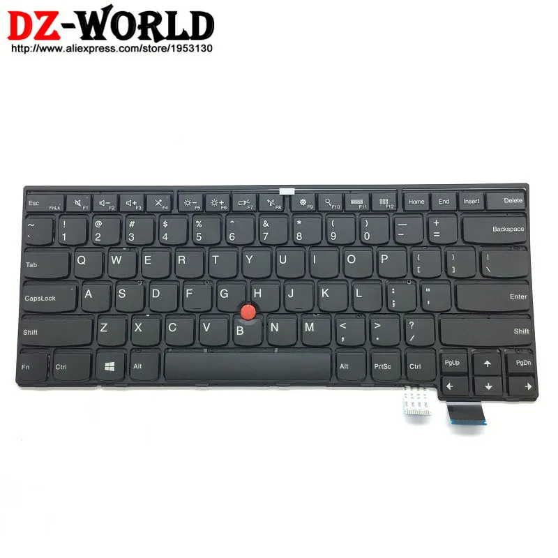 Новая Оригинальная английская клавиатура для Lenovo Thinkpad T460S S2 13 2nd без подсветки