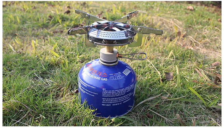 Авто Плита Портативный горелки/диск горелки газификатор ручное зажигание Кемпинг AT6313