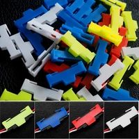 50pcslot servo extension cable buckle clip plastic servos cord fastener jointer plugs fixing holder for diy rc airplane parts