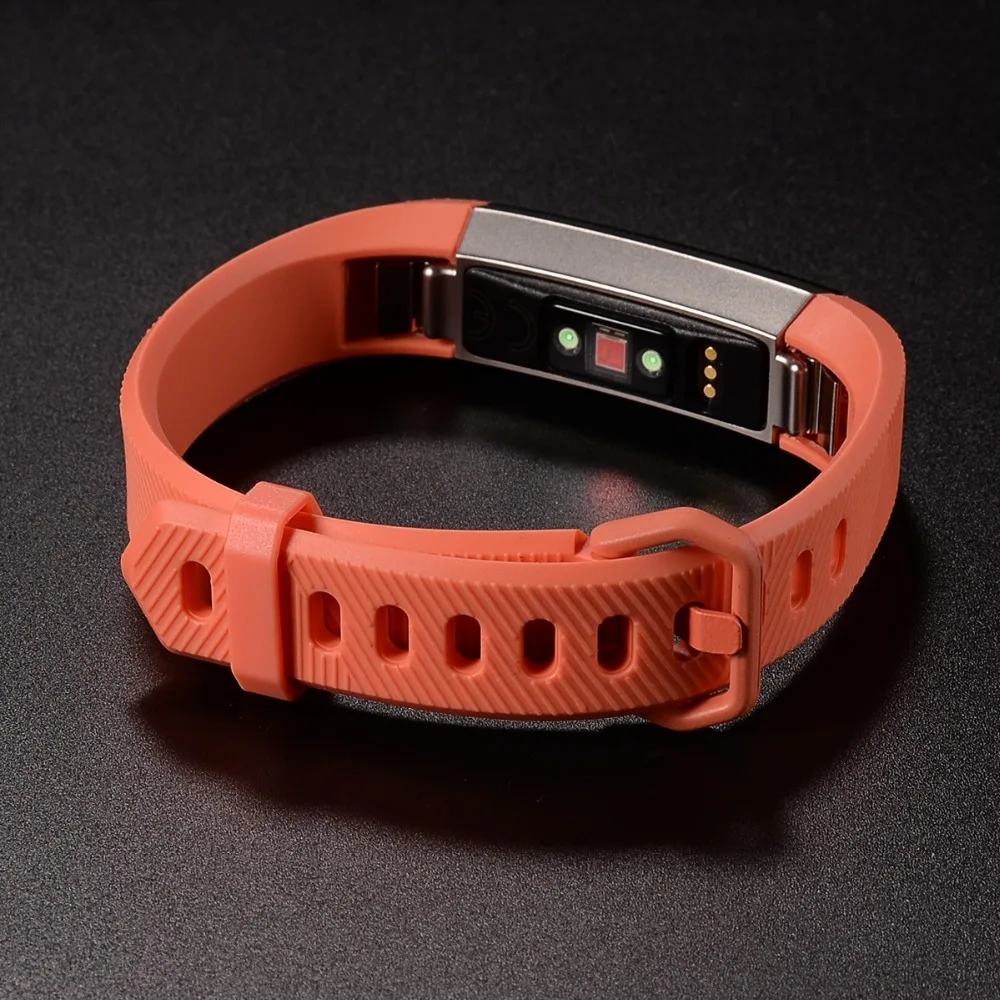 Высококачественный мягкий силиконовый ремешок для Fitbit Alta HR, ремешок на запястье, большой маленький браслет, ремешок для часов, умный Браслет Correa