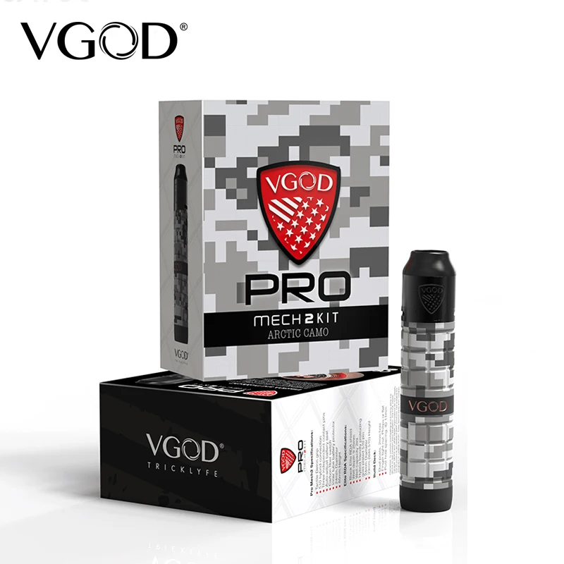 Новый цветной оригинальный VGOD Pro Mech 2 комплект с мл Elite Rda pro mech мод