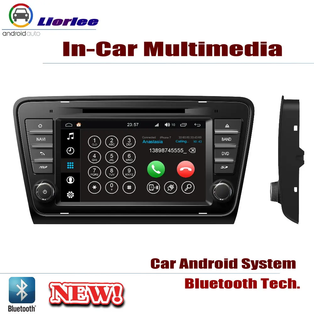 Для Skoda Octavia(5E) 2013~ автомобиль проигрыватель Android DVD gps навигации системы HD экран Радио Стерео интегрированный мультимедиа