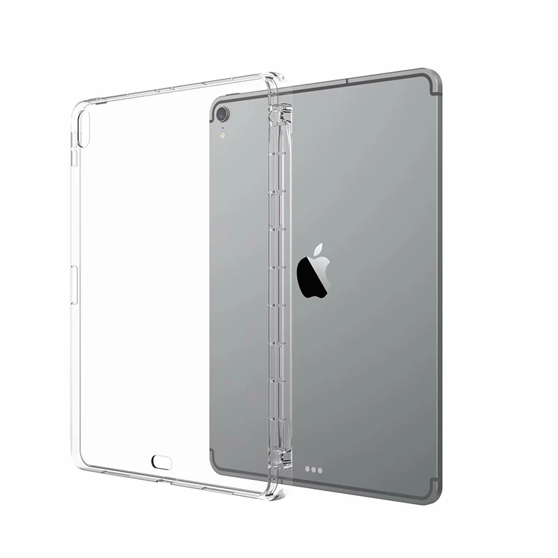 Мягкий прозрачный защитный чехол из ТПУ для планшета 2018 ipad pro 11 дюймов|Чехлы