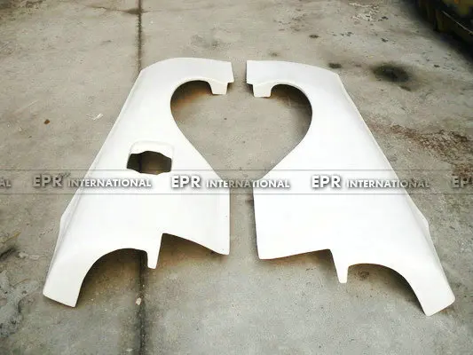 Автомобильный Стайлинг СТЕКЛОВОЛОКНО FRP заднее крыло + 30 мм аксессуары подходят