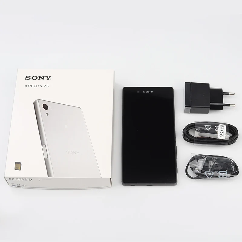 Оригинальные разблокированные мобильные телефоны Sony Z5 Xperia E6653 4G LTE 3 ГБ ОЗУ 32 Гб
