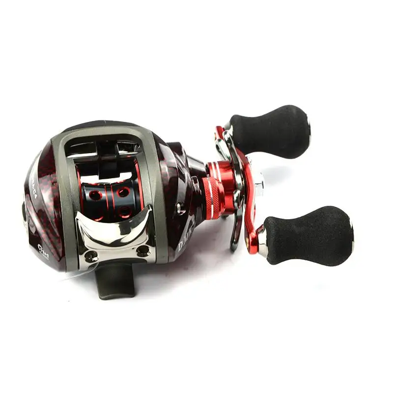 

Mounchain Baitcasting Fishing Reel 11+1 Ball Bearings Ratio 6.3:1 Line capacity 0.26 / 0.28 Right / Left Handed Fishing Reel