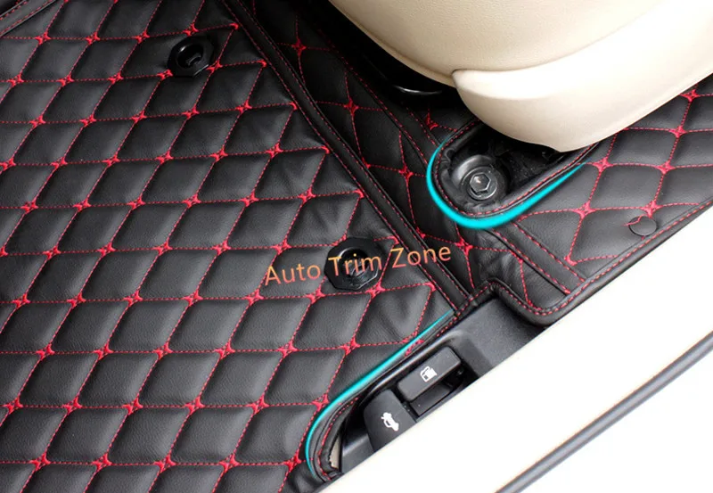 Черные кожаные коврики и ковры для Toyota Prius 2010 2014 XW30|leather floor mats|floor matinterior mats |