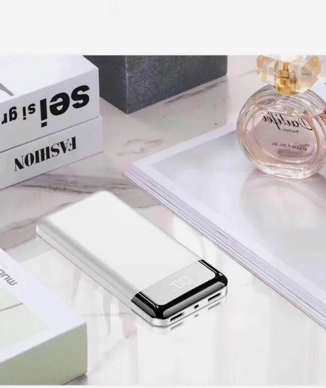 Powerbank 30000mAh внешний аккумулятор большой емкости повербанк USB зарядка порты для iphone