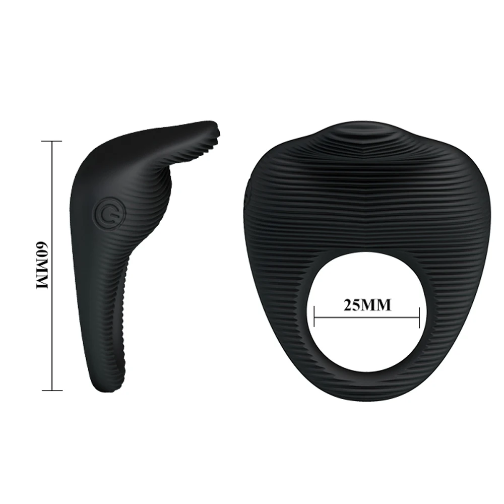 Мягкое кольцо на пенис для мужчин водостойкое вибрационное эякуляции длительное