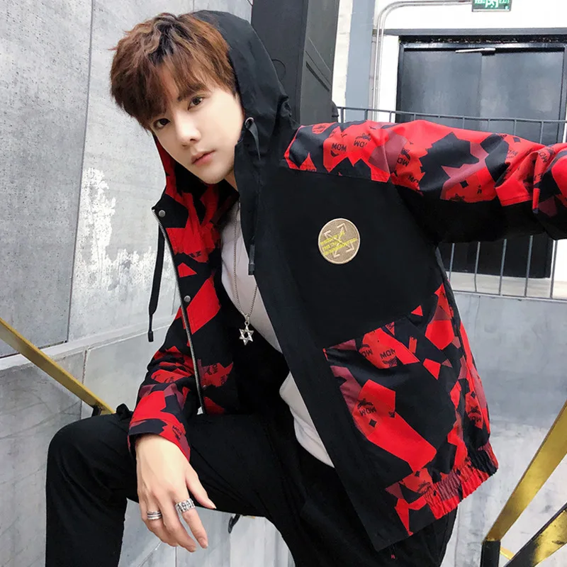 Камуфляжная тонкая мужская куртка Мужская Повседневная водонепроницаемая и