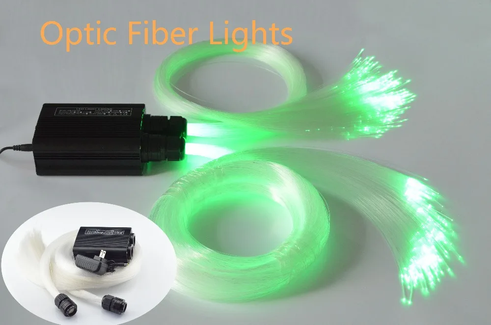 20 Вт DMX LED PMMA волокно 0ptic Star комплект потолочного освещения 0 75 мм (150 шт. * 2 м) + 1 (50 RGB