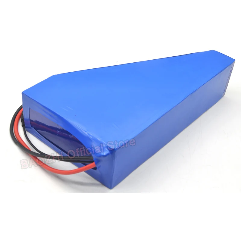 Factory directly selling 48V 1500W electric bike battery triangle 48 volt 25Ah lithium ion with free charger | Спорт и развлечения