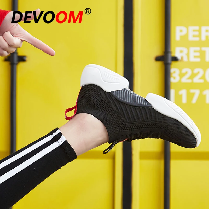 Кроссовки женские летние на плоской подошве дышащие | Обувь