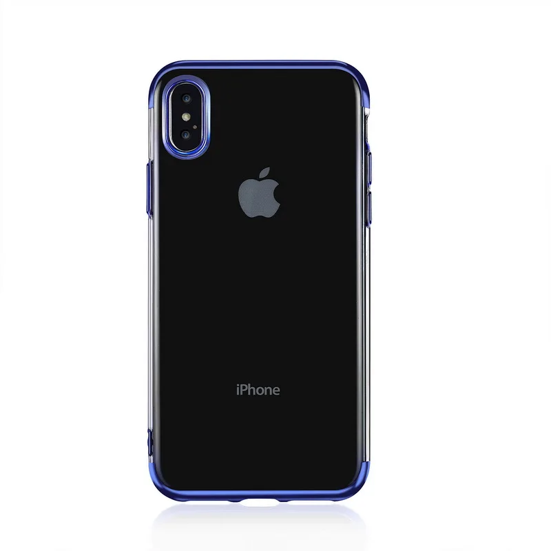 Мягкий ТПУ чехол для iphone XS XR Max Роскошный ультра тонкий силиконовый 5 5S SE 6 6s 7 8 Plus X |