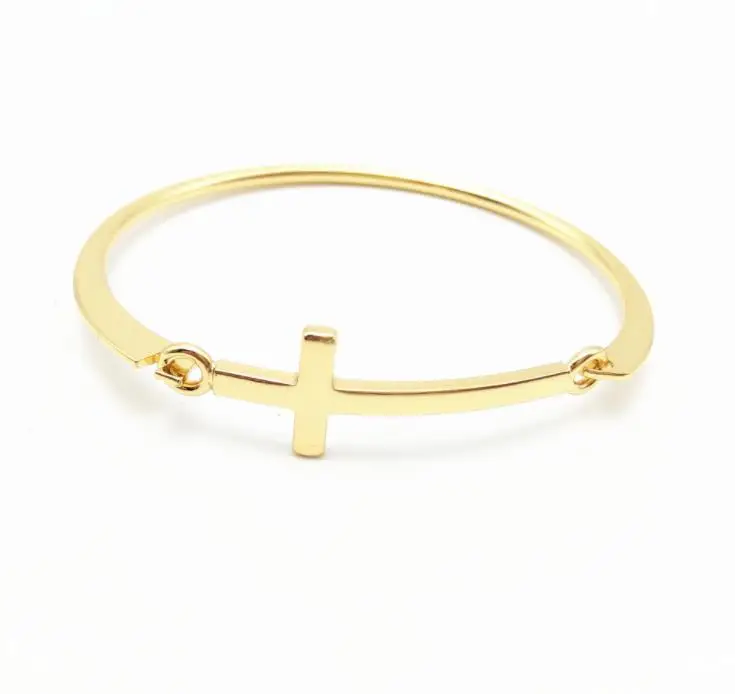 Vinnie Дизайн Ювелирные изделия классический розовый золотой цвет крест