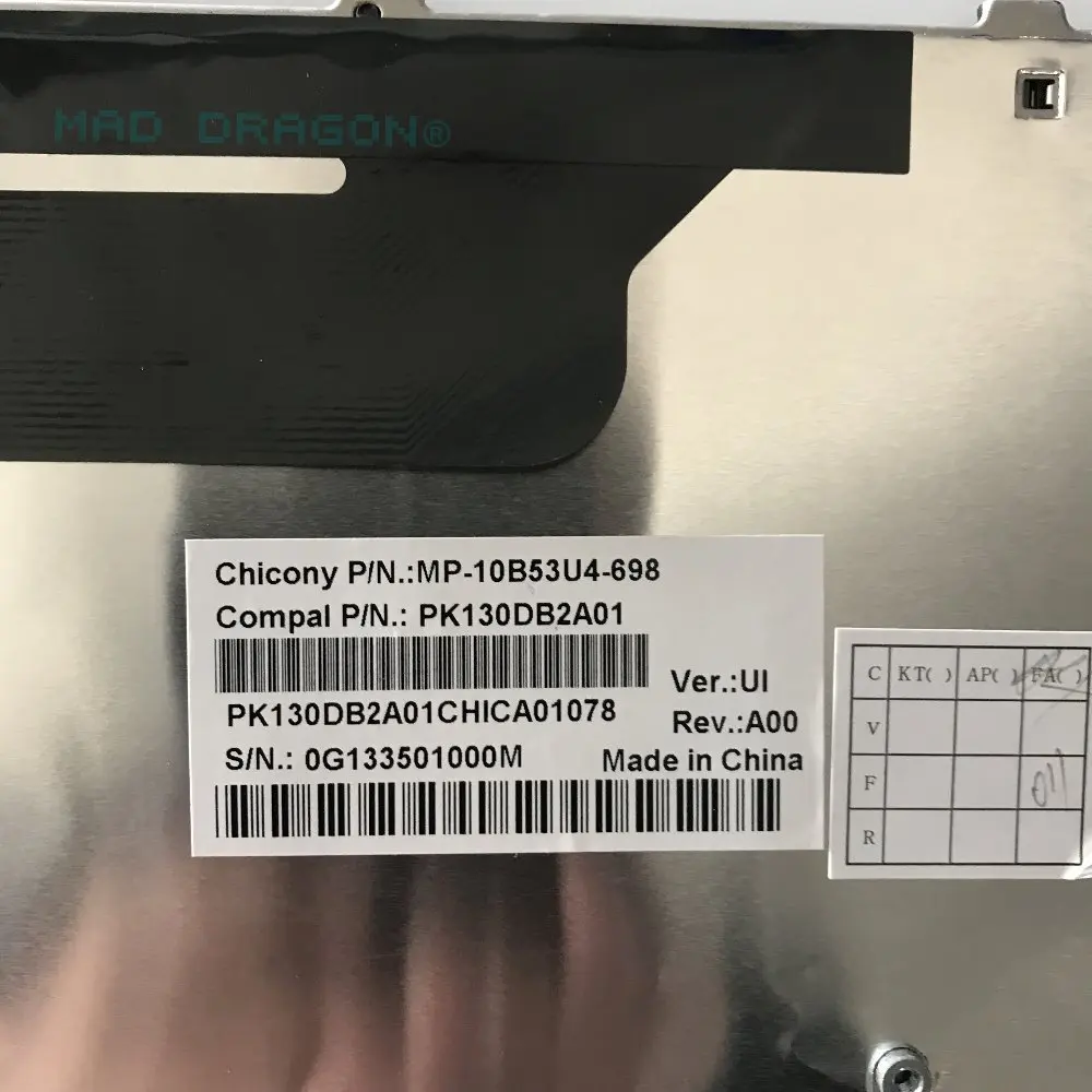 Новые оригинальные детали для ноутбуков DELL INSPIRON M101 M101Z 1120 1122 M102 M102Z P07T стандартная