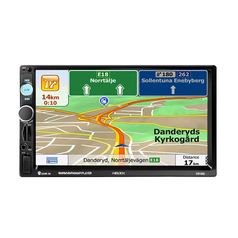 HEVXM 7010G 7 дюймов навигация MP5 плеер Многофункциональный GPS радио Воспроизведение |