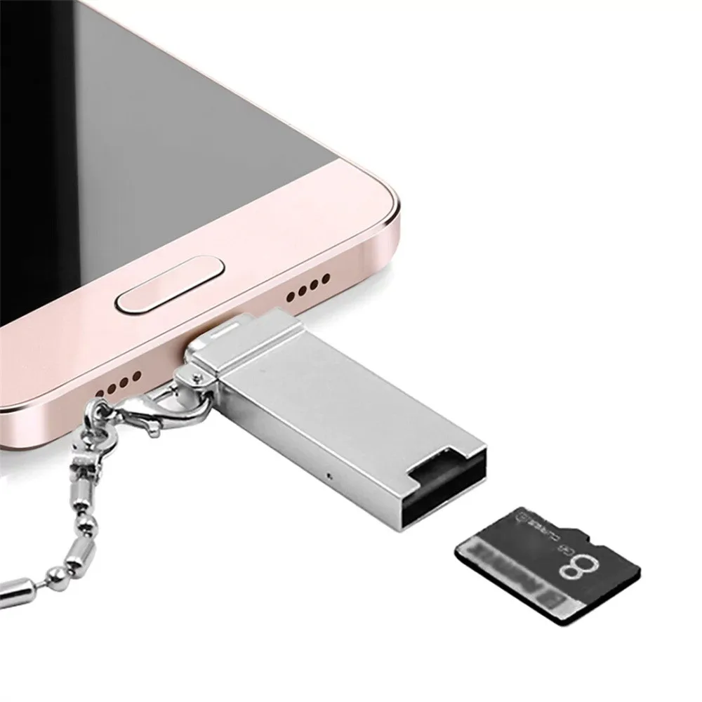 1 шт. считыватель карт памяти 3 в 1 USB 3,1 type C USB-C TF Micro SD OTG кардридер для samsung Galaxy S9# T10