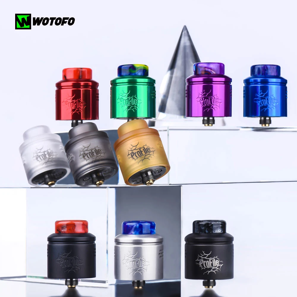 Wotofo профиль RDA атомайзер электронная сигарета 60 Вт для 510 коробка мод легко