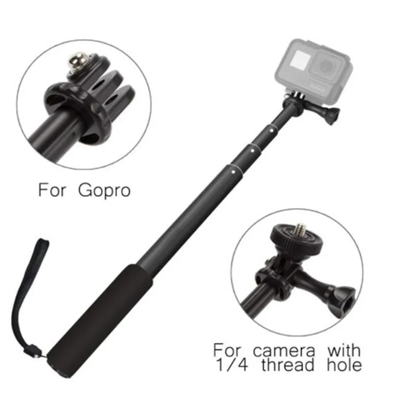 Набор аксессуаров для Gopro ручной монопод штатив с мини-чехлом + сумка хранения